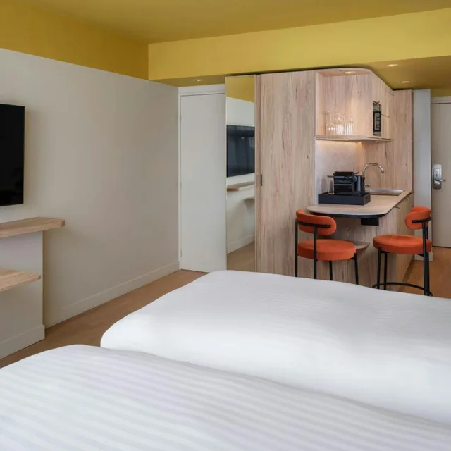 Studio, Twin Beds, Urban View, Middle Floor, Accessible، Residence Inn by Marriott Lille 2/3