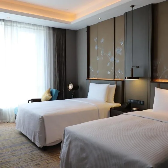 غرفة غراند بسريرين منفصلين، Wanda Vista Changchun 2/2