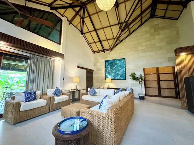 فيلا فاخرة بسريرين منفصلين وسريرين كينج بإطلالة على الشاطئ بـ3 غرف نوم، Sandy Feet Siargao 2/3