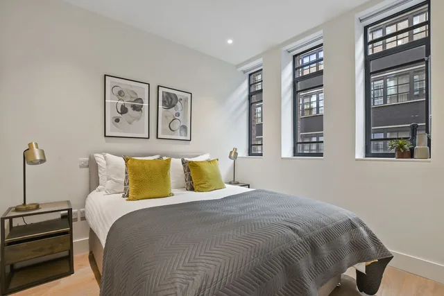 شقة بسريرين مزدوجين بغرفتي نوم، Whitfield Street Residences by Aeria Apartments 2/3