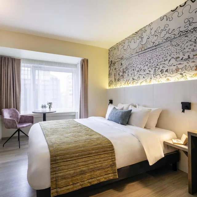 غرفة سوبيريور بسرير مزدوج، Hotel Mercure Oostende 3/10