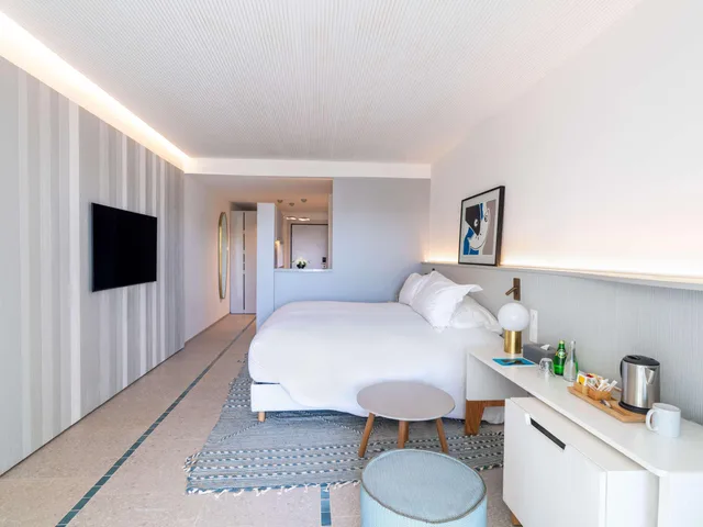 غرفة ديلوكس بسرير مزدوج بإطلالة على الحديقة، SOFITEL AGADIR THALASSA SEA AND SPA 7/10