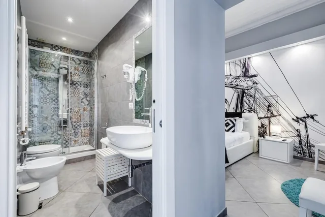 غرفة سوبيريور بسرير مزدوج، Maison Degli Artisti Suites 5/6