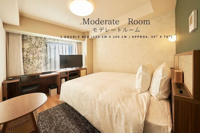 Moderate, Double Bed, Smoking، Keisei Richmond Hotel Tokyo Kinshicho 8/10
