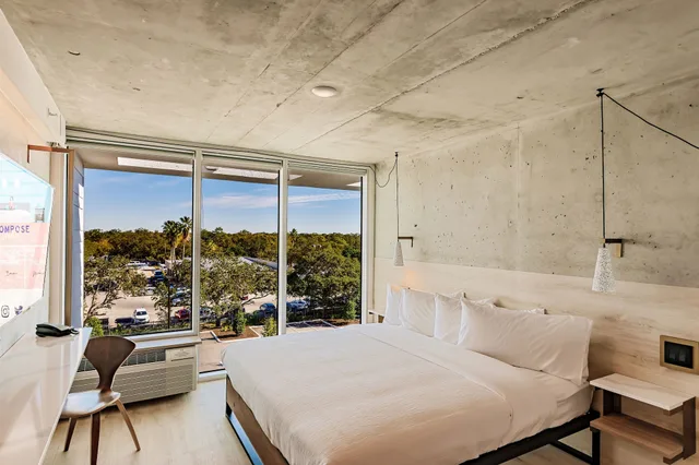 جناح عائلي بسريرين كوين بغرفة نوم واحدة بمطبخ صغير، Kompose Hotel Sarasota 3/10
