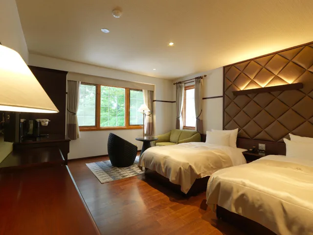 غرفة بسريرين منفصلين مع أريكة، Hakodate Onuma Tsuruga Resort EPUY (ex. Onuma Tsuruga Auberge EPUY) 2/2