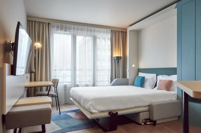استوديو بسرير مزدوج، Aparthotel Adagio Paris Suresnes Longchamp 2/10