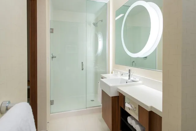 استوديو بسرير كينج بإطلالة على الجبل مع أريكة، Springhill Suites Los Angeles Burbank/downtown 3/5