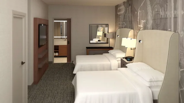 جناح ديلوكس بسريرين كوين بمطبخ صغير لذوي الإعاقة، Embassy Suites by Hilton Berkeley Heights 1/2