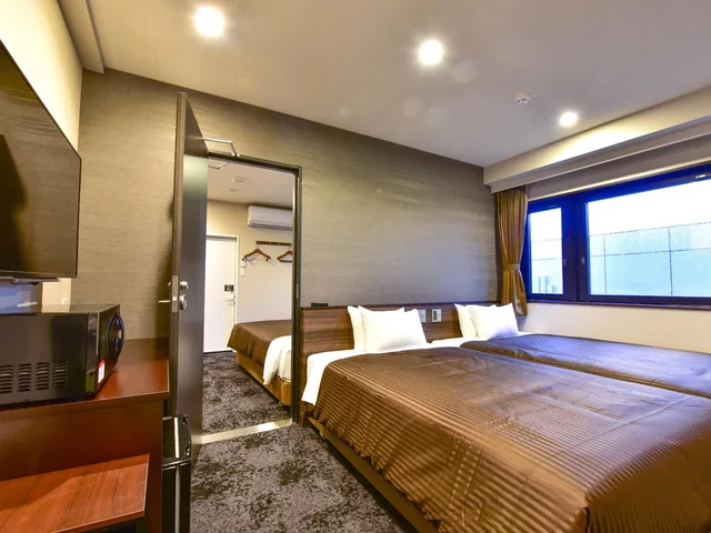 غرفة رباعية، Hotel Livemax Fukuoka Tenjin West 1/5