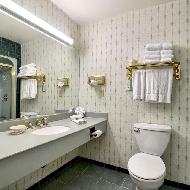 غرفة ديلوكس بسرير مزدوج بشرفة، Roosevelt Inn And Suites 10/10