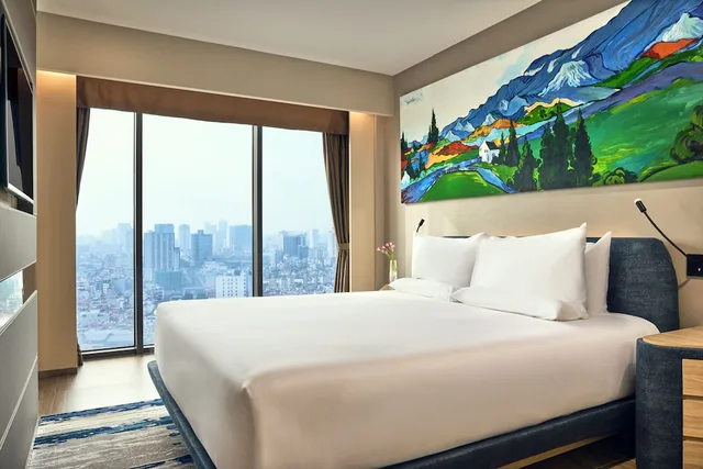 Executive, Apartment, Double Bed, Terrace, Novotel Hanoi Thai Ha 2/3