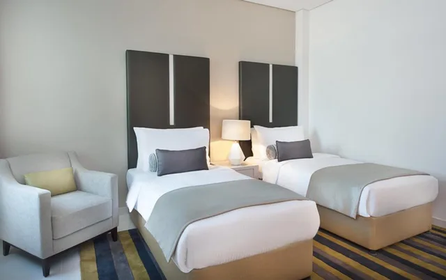 3 Bedrooms, Suite, Downtown View، DAMAC Maison Cour Jardin 1/4