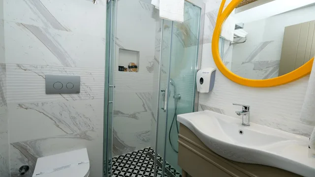غرفة ديلوكس بسرير مزدوج أو سريرين منفصلين بإطلالة على البحر، Sea City Devran Hotel & Spa 7/10