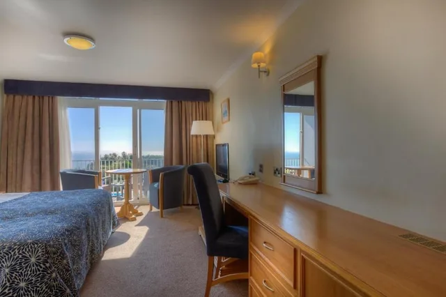 غرفة بريميوم بسرير مزدوج أو سريرين منفصلين، Hotel Jerbourg 10/10