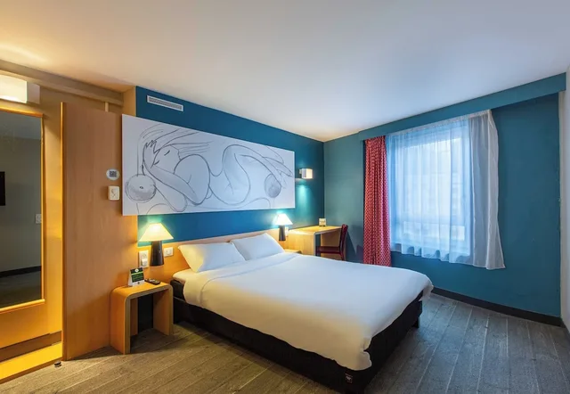 غرفة قياسية بسرير مزدوج لذوي الإعاقة، B&B Hotel Orleans Centre Foch 4/7