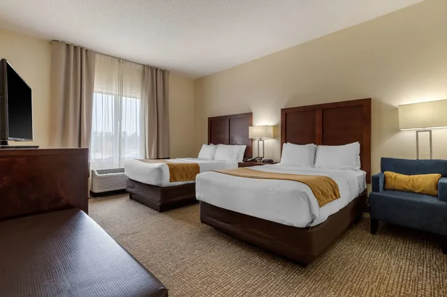 غرفة قياسية بسريرين مزدوجين، Comfort Inn & Suites Camden, SC 1/8