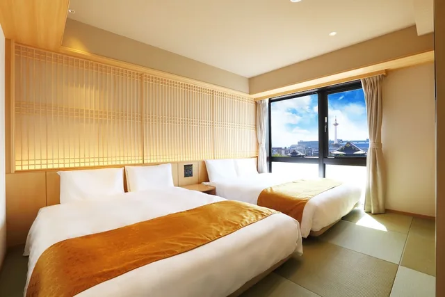جناح بسريرين مزدوجين مع أريكة، Henn na Hotel Premier Kyoto Gojo Karasuma 1/9