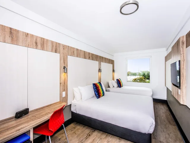 غرفة كلاسيكية بسرير كوين، Ibis Budget Sydney Airport 5/10