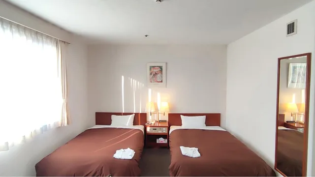 غرفة قياسية بسريرين منفصلين للمدخنين، Utazu Grand Hotel 1/5