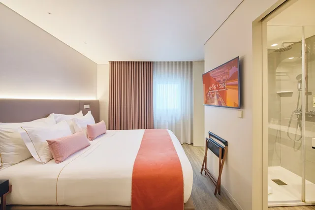 غرفة داخلية قياسية بسرير مزدوج، Hotel Moon And Sun Braga 2/5