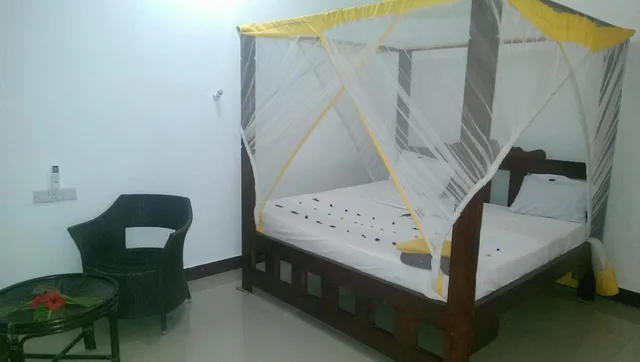 غرفة بسرير مزدوج بإطلالة على البحر، Union Beach Bungalows 3/4