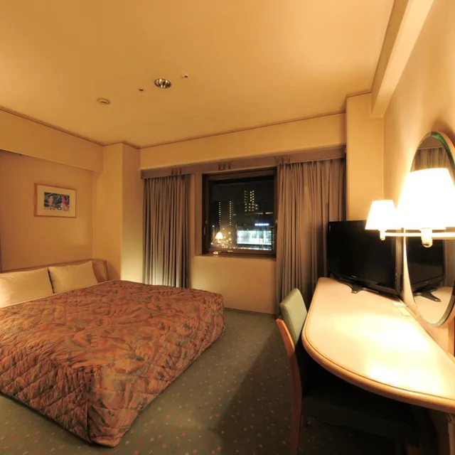غرفة بسرير مزدوج للمدخنين، Takarazuka Washington Hotel 3/4