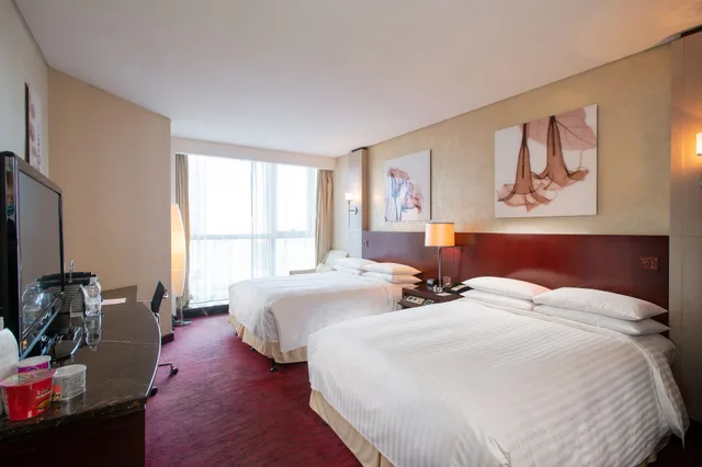 جناح استوديو تنفيذي بسريرين مزدوجين، Beijing Marriott Hotel Northeast 3/10