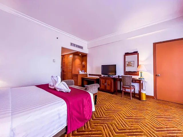 غرفة ديلوكس بسرير مزدوج أو سريرين منفصلين، Planet Holiday Hotel And Residence 9/10
