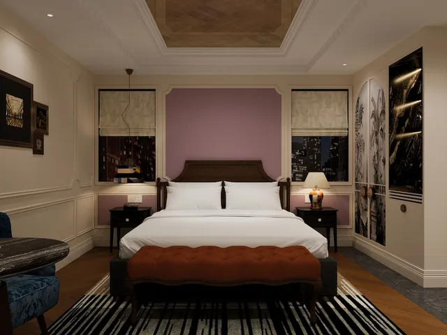 غرفة تنفيذية بسرير كينج، Ogallery Premier Hotel And Spa 3/8