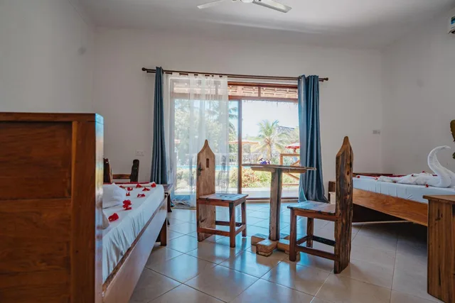 غرفة ثلاثية بإطلالة على الحديقة، Bella Vista Resort Zanzibar 2/5