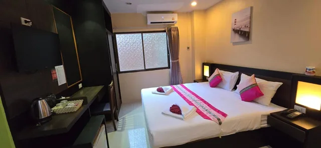 غرفة قياسية بسرير مزدوج، Lucky Patong Hotel 6/10