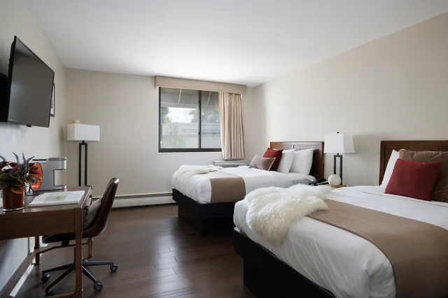 غرفة بسريرين مزدوجين، The Andrew Hotel 1/5