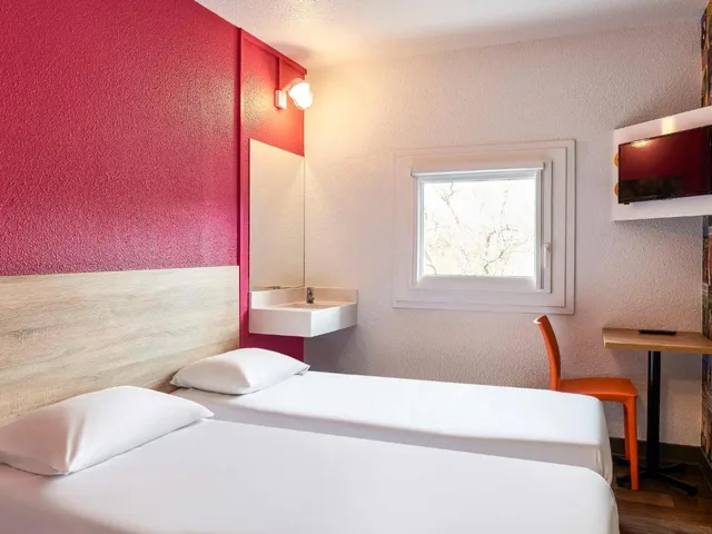 غرفة قياسية بسريرين منفصلين، Hotel F1 Strasbourg Sud La Vigie 1/2