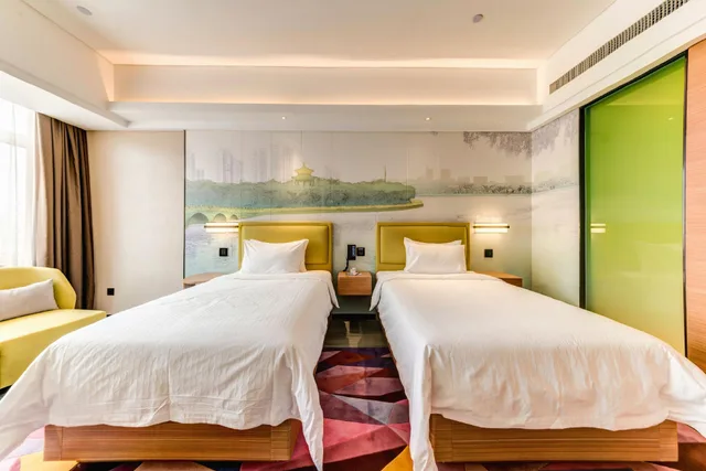 غرفة ديلوكس بسريرين منفصلين، Hampton by Hilton Cangzhou Xinhua 2/2