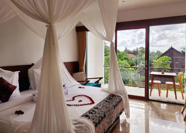 Deluxe, Double or Twin Bed, Pool View, Sabana Ubud 5/10