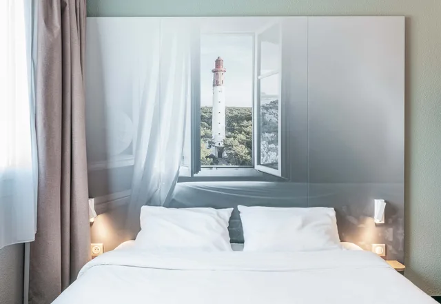 غرفة قياسية بسرير مزدوج، B&B HOTEL Bordeaux Sud Mios 3/4