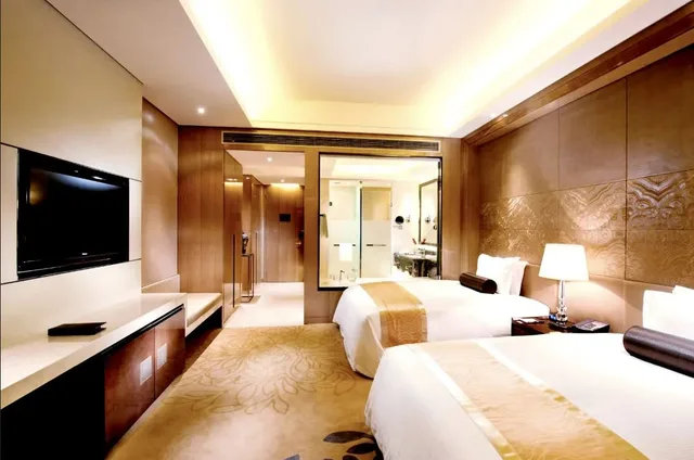 Deluxe, Twin Beds, Executive Level، Wanda Realm Langfang 1/2