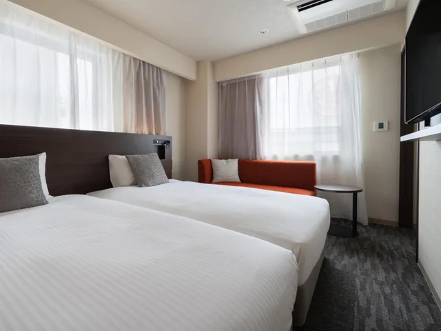 غرفة بسريرين منفصلين، Hotel VISTA Matsuyama 2/10