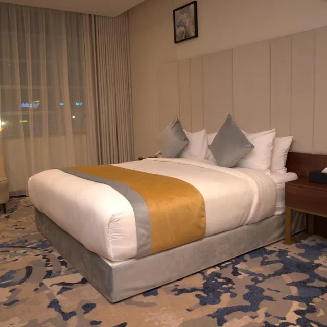 غرفة ديلوكس بسرير مزدوج، شقق ضيف إن الفندقية – قرطب(Daif Inn Serviced Apartments - Qurtubah) 3/10