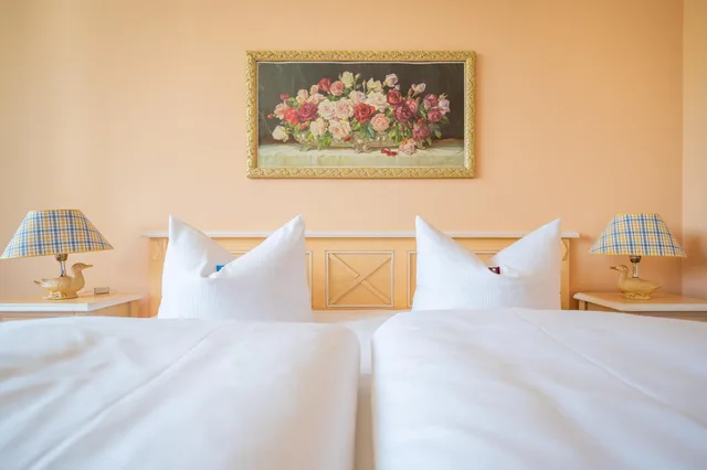 غرفة بسرير كينج بإطلالة على المدينة بشرفة، Rugard Thermal Strandhotel 8/10