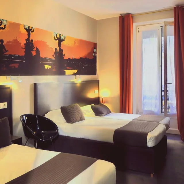 غرفة عائلية، Hotel Odessa Montparnasse 3/6