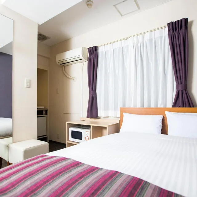 غرفة بسرير نصف مزدوج للمدخنين، Flexstay Inn Shinagawa 1/7