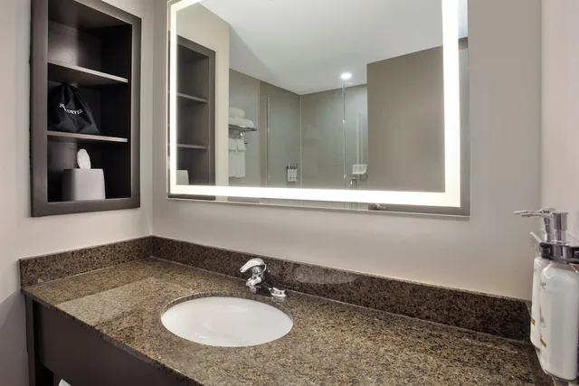جناح بسرير كينج بمنطقة جلوس، Holiday Inn Express Hotel Suites Kingston 6/8