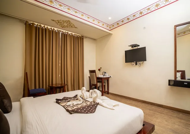 غرفة ملكية ديلوكس بسرير مزدوج، Hotel Laxmi Niwas 10/10