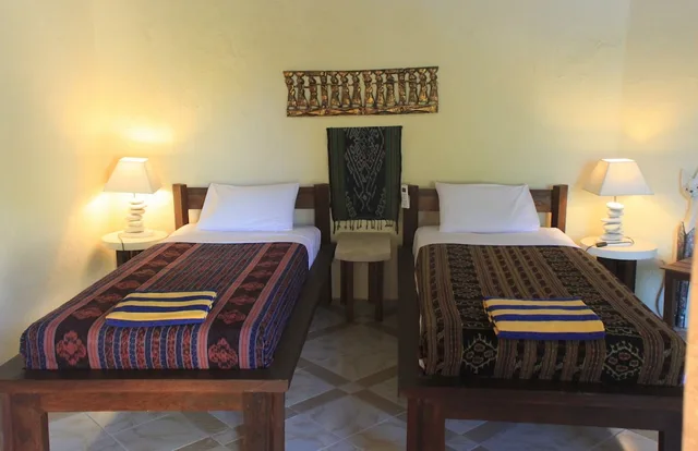 2 Bedrooms, Standard, Twin Beds, Pool View, Hotel Uyah Amed Spa Resort 3/5