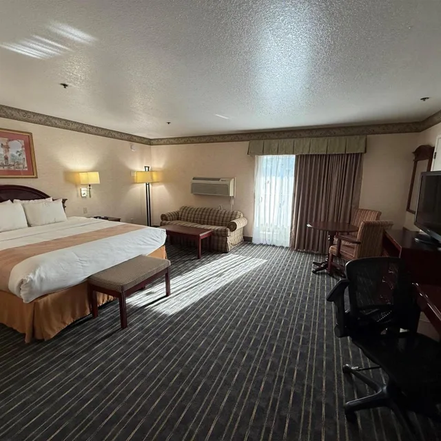 Room, King Bed, Sofa, Balcony, Large, SureStay by Best Western Sunnyvale Silicon Valley 1/4