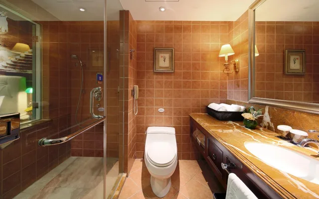 غرفة ديلوكس بسرير كينج، City Hotel Xiamen 5/6
