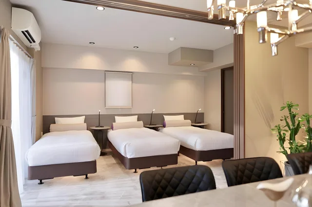 جناح ديلوكس، Dotombori Crystal Hotel 3 1/1