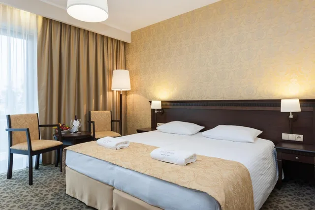 غرفة سوبيريور بسرير مزدوج أو سريرين منفصلين بإطلالة على البحر، Hotel Lambert Medical Spa 5/10